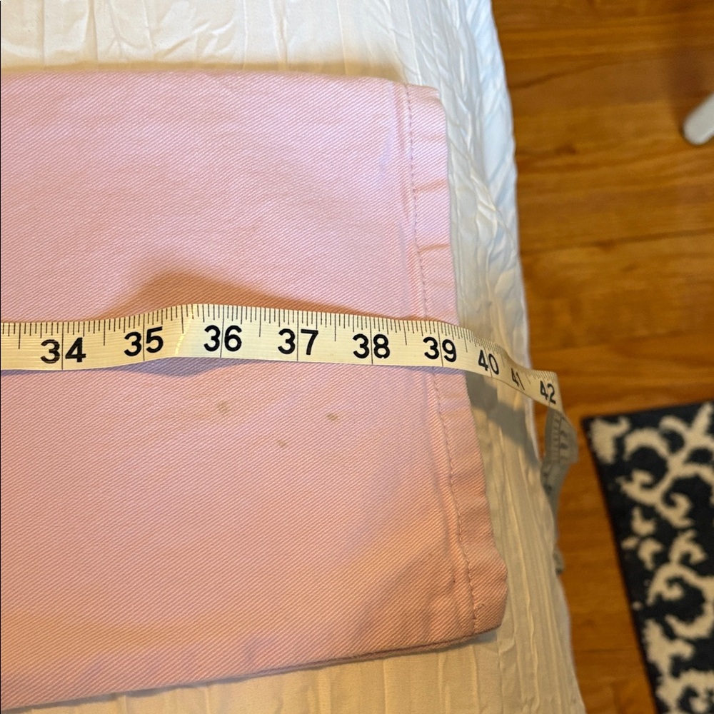 Y2K Gloria Vanderbilt Straight Leg Jeans in Light Pink - Picture 4 of 4